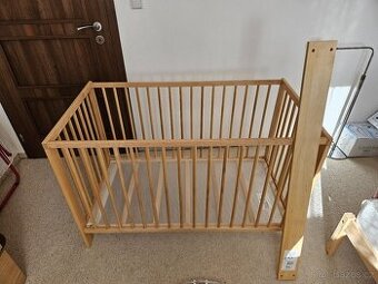 Dětská postýlka IKEA - Gulliver + matrace MPO