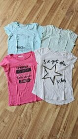 4x dívčí triko vel. 158-164
