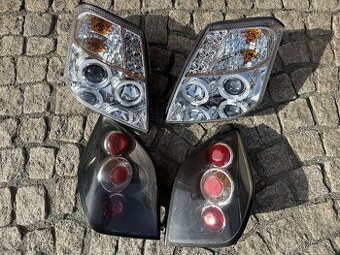 Světla - čirá optika Citroen c2