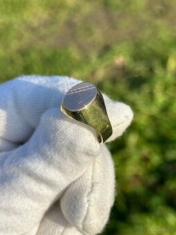 Pánský zlatý prsten 5,94g