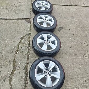 Letní sada hliníkových disků185/60R15 škoda fabia III, Rapid