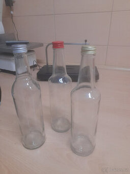 SKLENĚNÉ LAHVE NA MEDOVINU, SIRUPY ...