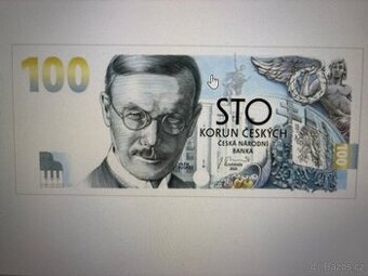 Vyměním 100 Kč Pospíšil