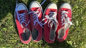 2x boty Converse červené 39, 40