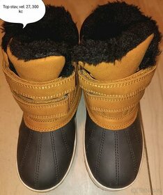 Zimní boty s kožíškem vel 27 - 1