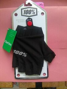 EXCEEDA - 100% krátké gelové rukavice Black, vel: XL - 1