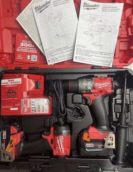 MILWAUKEE Aku vrtačka a utahovak PowerPack M18