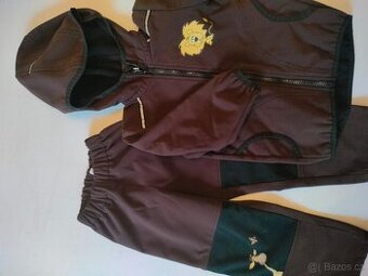 Softshellova souprava vel 92-98 , 2-3 roky - 1