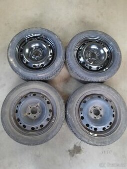 Letni kola na plechových ráfcích Fabia2 195/55R15 85H