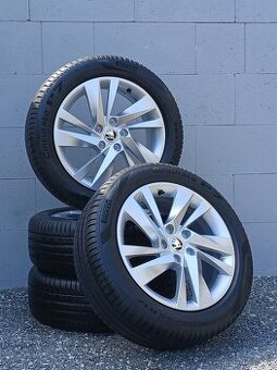 Nová orig alu kola Škoda Octavia IV Bridgestone 205/55/17