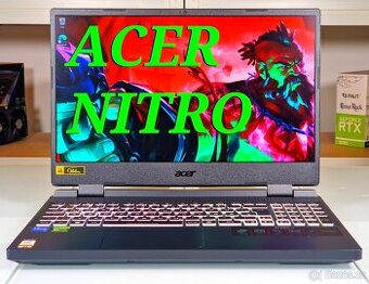 Herní notebook ACER NITRO | RTX 4060 MUX | i7-12650 | DDR5