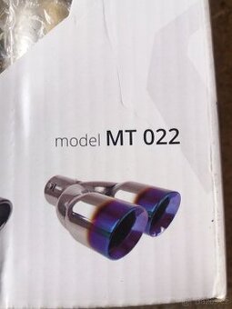 Dvojita koncovka výfuku AMIO MT022 - 1