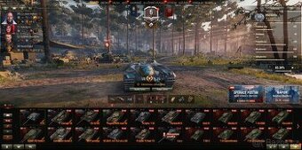 účet World of Tanks (e 25, concept 1B)