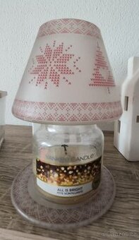 Stínítko a talířek na Yankee Candle svíčku
