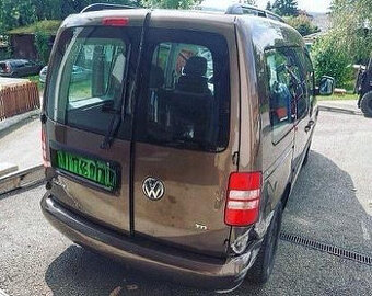 Vůz na náhradní díly VW Caddy 3 2K FL 2014 CAYD LZY LH8Z