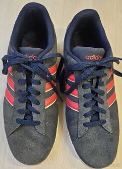 Prodám modré boty Adidas, vel. 43 - pěkný stav