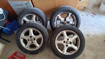 ALU Hliníkový Kola 4x100 novy Bridgestone 185/65 R 14