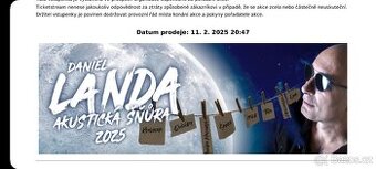 Daniel landa koncert ostrava