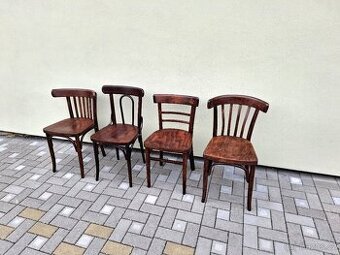 Celodřevěné židle TON, THONET po renovaci