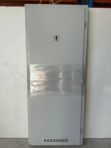 Interierove dvere SOLODOOR 70P sede se zamkem a klikou