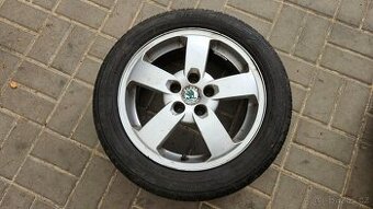 Letní Sada Alu 5x100 195/50 R15 Škoda Fabia