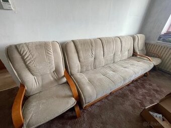 Rovná sedací souprava 3+1+1