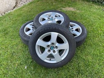 Prodám- Sada Škoda 5x100mm, ET43, R14,Celoroční 185/60R14