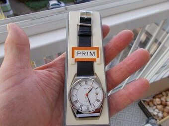 jedinečne rare typ nove trezorovky hodinky prim 1982 top