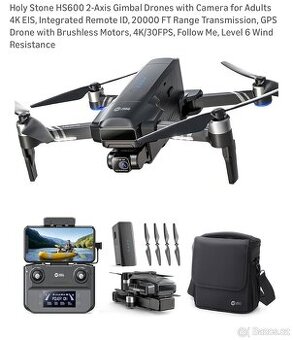 Holy Stone HS600 2-Axis Gimbal Drones with Camera 4K NOVÝ