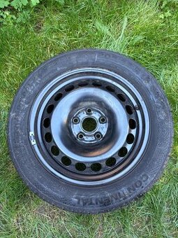 Rezervní kolo VW 5x120 + nová pneumatika Continental