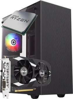 Herní PC Ryzen 5 / RTX / 16GB RAM / M.2 SSD