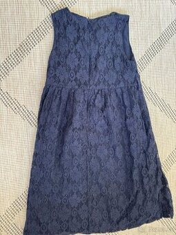 Modré šaty esprit 128/134