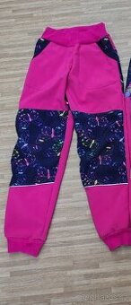 Softshellové kalhoty, vel. 122-128 - 1
