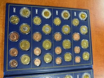 pozlacene Euro vky od roku 2002-2009