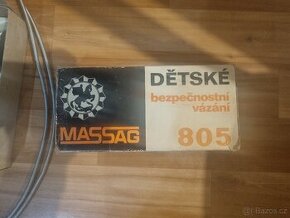 Prodám retro lyžařské vázání Massag 805 - dětské