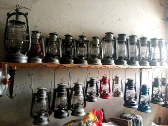 Petrolejové lampy 20ks