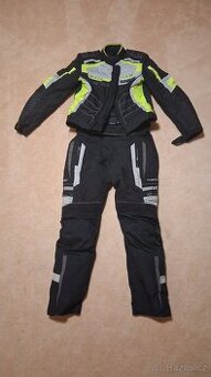 Moto kalhoty a bunda v top stavu