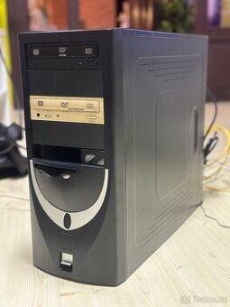 Sestava PC, základní deska ASUS + monitor HP