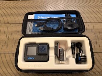 GoPro HERO 12 Black – skvělý stav + bohaté příslušenství