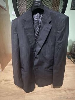 Pánské sako Zara Man – 100% vlna, elegantní proužek
