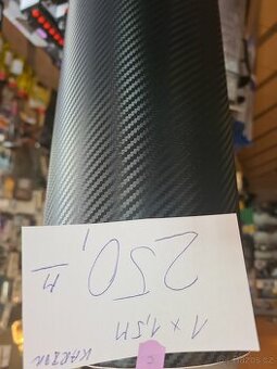Karbon metráž prodej metr 250 Kč