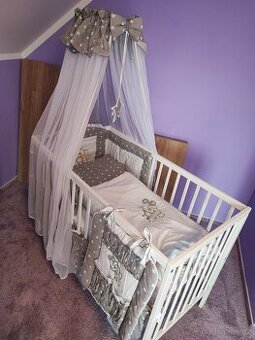 Dětská postýlka 120cm x 60cm