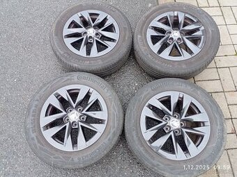 letní al kola 15" ROTARE ORIGINAL SKODA FABIA IV Schwarz