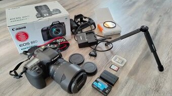 Canon EOS 80d + objektiv EF-S 18-135 IS nanoUSM