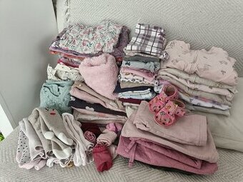 Velký set oblečení pro holčičku 86