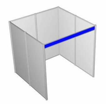 Hliníkový prodejní stánek octanorm