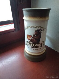 Keramický půllitr Velkopopovický kozel