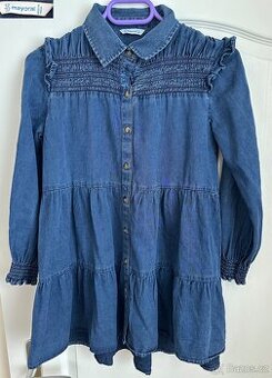 Dívčí džínové šaty zn. Mayoral vel. 12/152