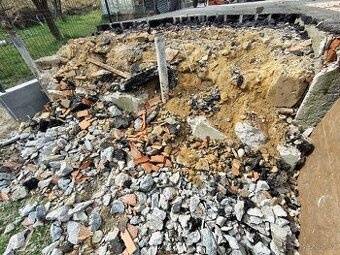 Stavební suť za odvoz