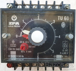 Časový spínač TU 60 220/24V